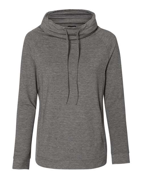 Women’s HeatLast™ Fleece Faux Cashmere Funnel Neck Sweatshirt | USA Decoration