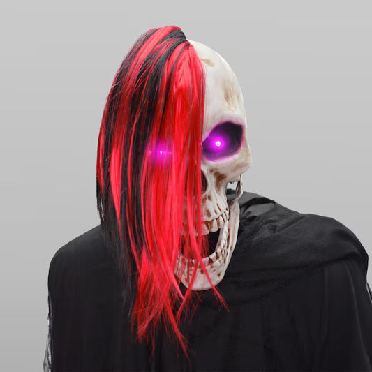 Haunted Living 6-ft Skeleton Reaper Keyboard Player Motion Activated Animatronic