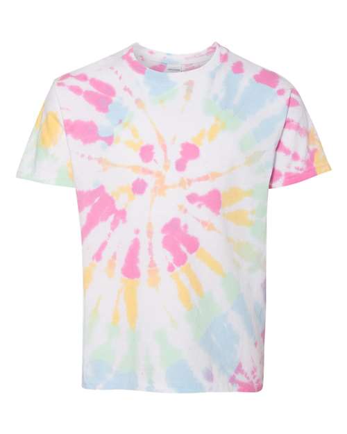 Youth Summer Camp Tie-Dyed T-Shirt | USA Decoration