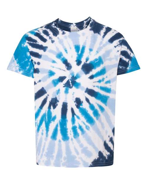 Youth Summer Camp Tie-Dyed T-Shirt | USA Decoration