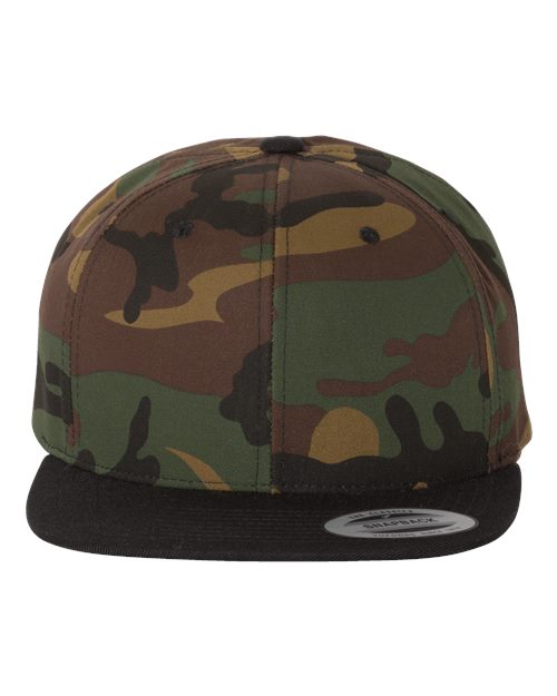 Premium Flat Bill Snapback Cap | USA Decoration