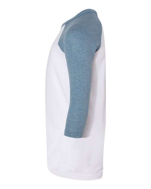 Youth Three-Quarter Sleeve Baseball Tee | USA Decoration