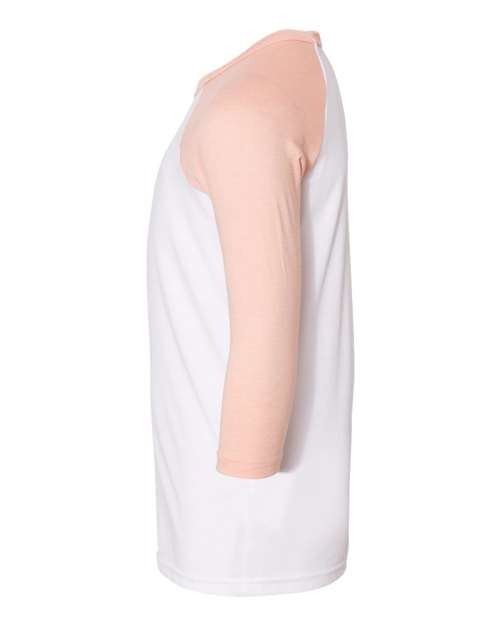Youth Three-Quarter Sleeve Baseball Tee | USA Decoration