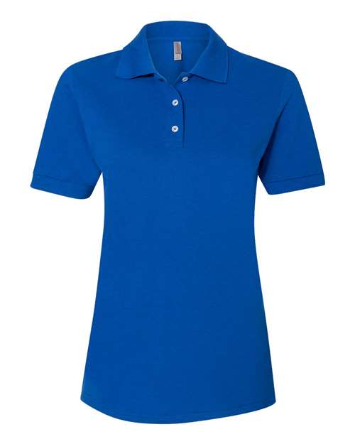 Women's 100% Ring-Spun Cotton Piqué Polo | USA Decoration