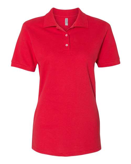 Women's 100% Ring-Spun Cotton Piqué Polo | USA Decoration