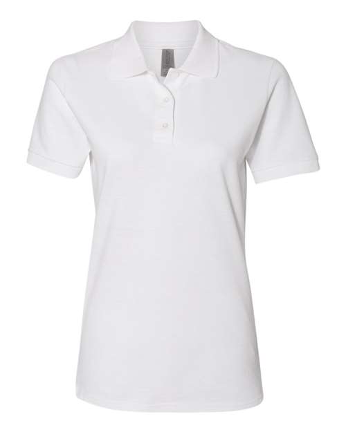 Women's 100% Ring-Spun Cotton Piqué Polo | USA Decoration