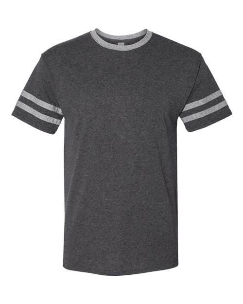 Triblend Varsity Ringer T-Shirt | USA Decoration