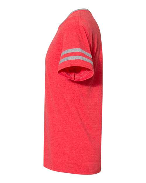 Triblend Varsity Ringer T-Shirt | USA Decoration