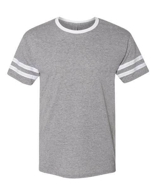 Triblend Varsity Ringer T-Shirt | USA Decoration