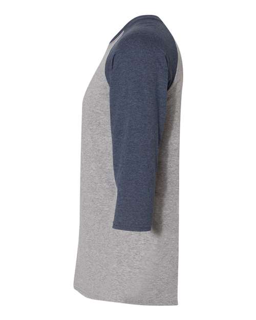 Triblend Three-Quarter Raglan Baseball T-Shirt | USA Decoration
