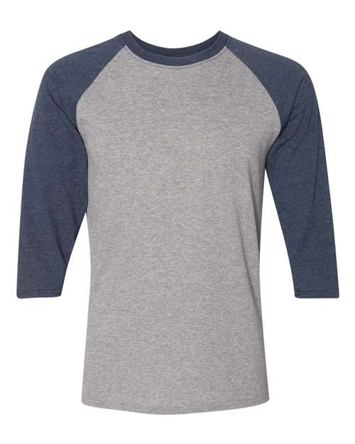 Triblend Three-Quarter Raglan Baseball T-Shirt | USA Decoration
