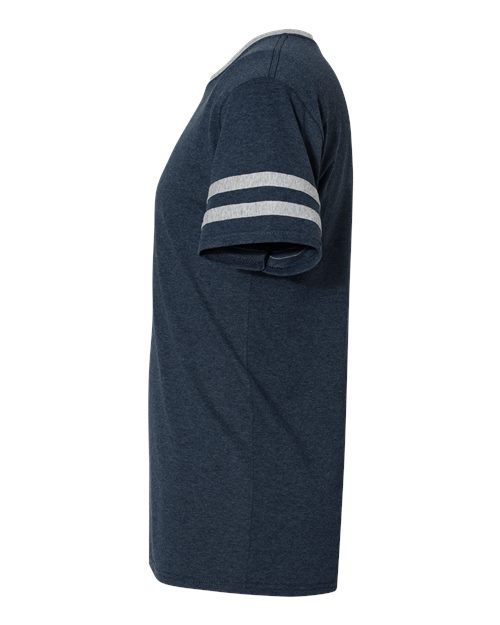 Triblend Varsity Ringer T-Shirt | USA Decoration