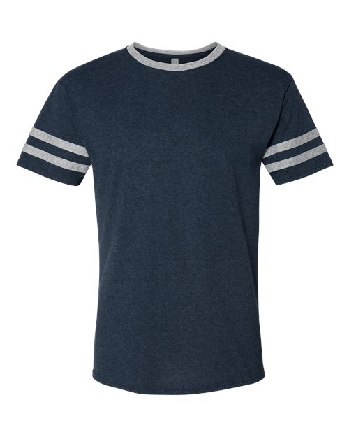 Triblend Varsity Ringer T-Shirt | USA Decoration