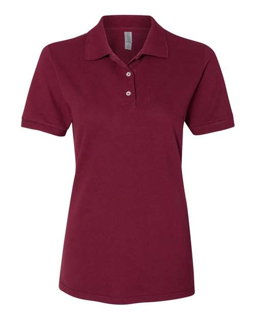 Women's 100% Ring-Spun Cotton Piqué Polo | USA Decoration