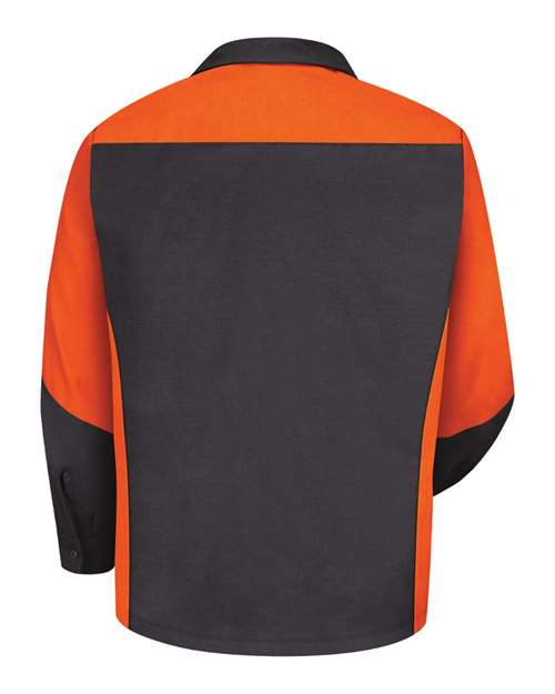 Long Sleeve Automotive Crew Shirt | USA Decoration