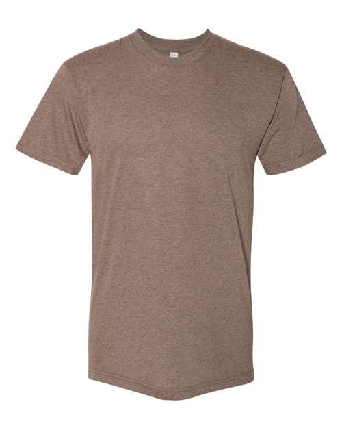 USA-Made Triblend Track Short Sleeve Tee | USA Decoration