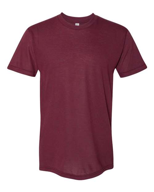 USA-Made Triblend Track Short Sleeve Tee | USA Decoration