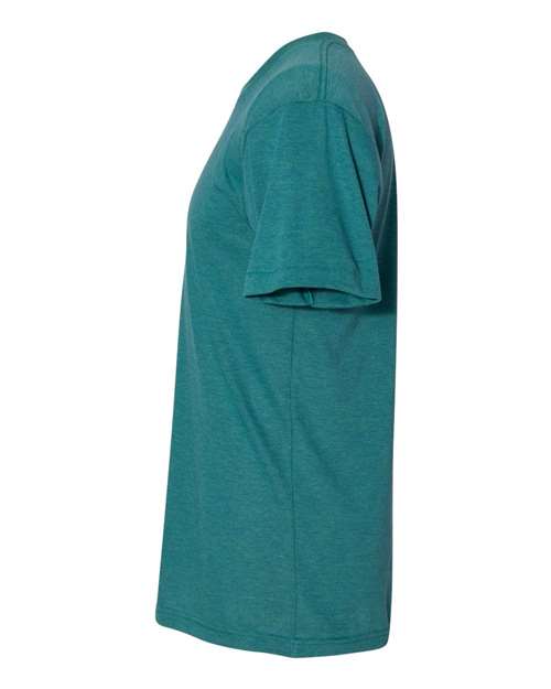 USA-Made Triblend Track Short Sleeve Tee | USA Decoration