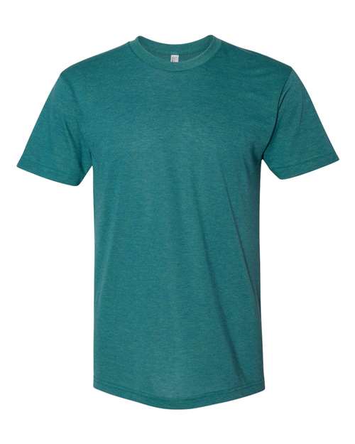 USA-Made Triblend Track Short Sleeve Tee | USA Decoration