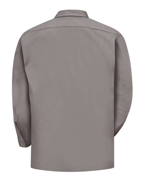 Utility Long Sleeve Work Shirt - Tall Sizes | USA Decoration