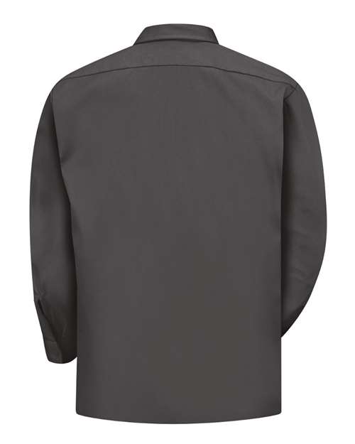 Utility Long Sleeve Work Shirt - Tall Sizes | USA Decoration