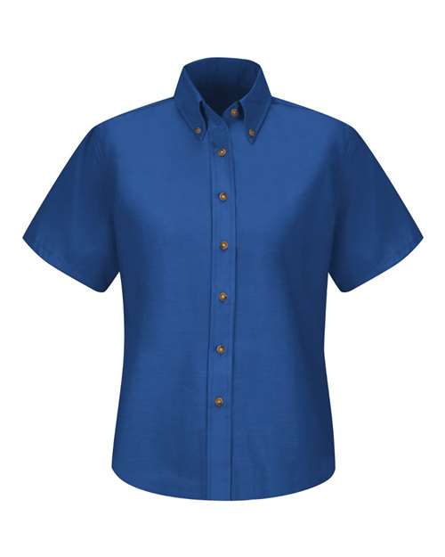 Women's Poplin Dress Shirt - Extended Sizes | USA Decoration