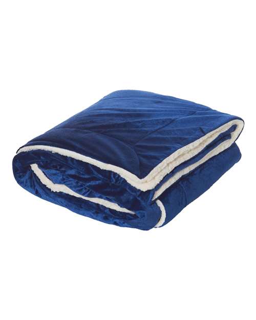 Oversized Mink Sherpa Blanket | USA Decoration
