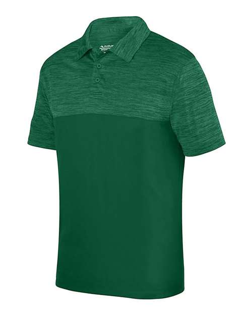 Shadow Tonal Heather Polo | USA Decoration