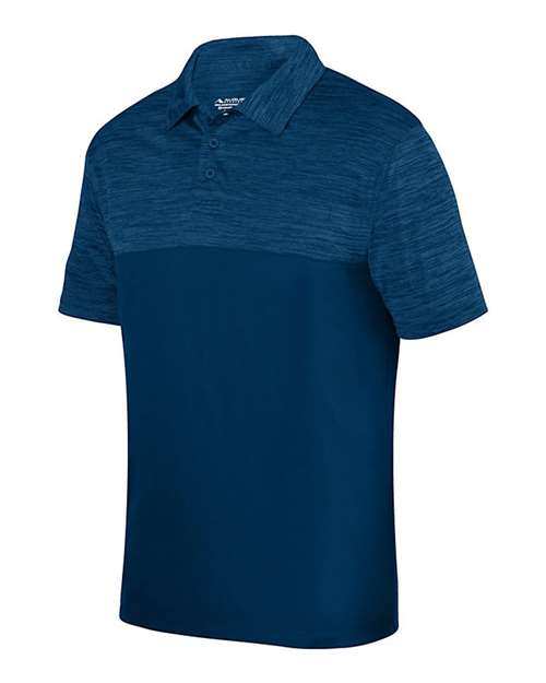 Shadow Tonal Heather Polo | USA Decoration