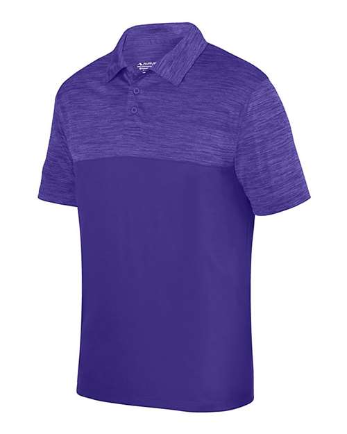 Shadow Tonal Heather Polo | USA Decoration