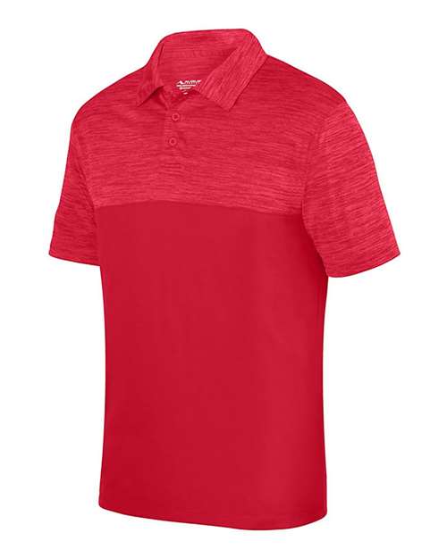 Shadow Tonal Heather Polo | USA Decoration