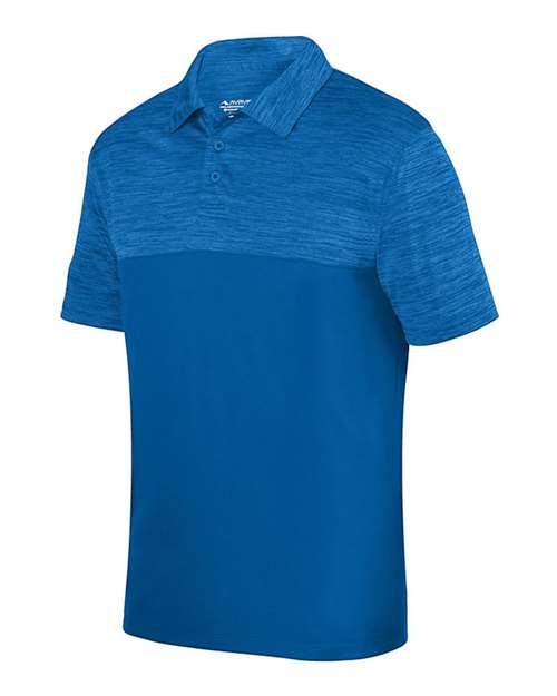 Shadow Tonal Heather Polo | USA Decoration
