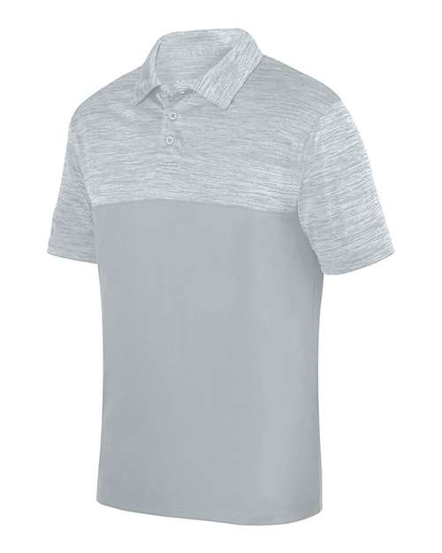Shadow Tonal Heather Polo | USA Decoration