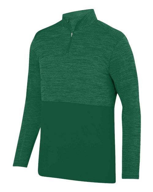 Shadow Tonal Heather Quarter-Zip | USA Decoration