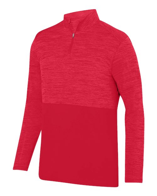 Shadow Tonal Heather Quarter-Zip | USA Decoration