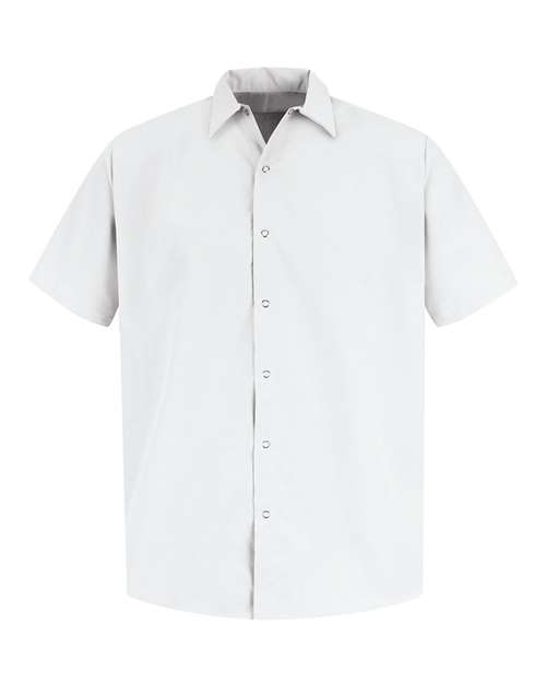 Specialized Pocketless Polyester Work Shirt | USA Decoration