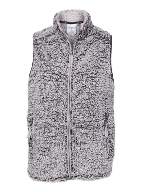 Women’s Epic Sherpa Full-Zip Vest | USA Decoration
