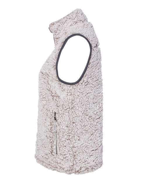 Women’s Epic Sherpa Full-Zip Vest | USA Decoration