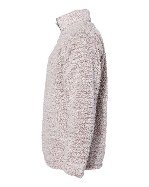 Sherpa Quarter-Zip Pullover | USA Decoration