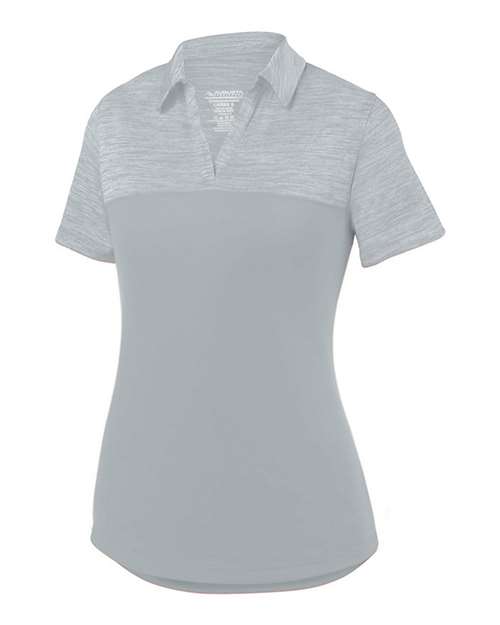 Women's Shadow Tonal Heather Polo | USA Decoration
