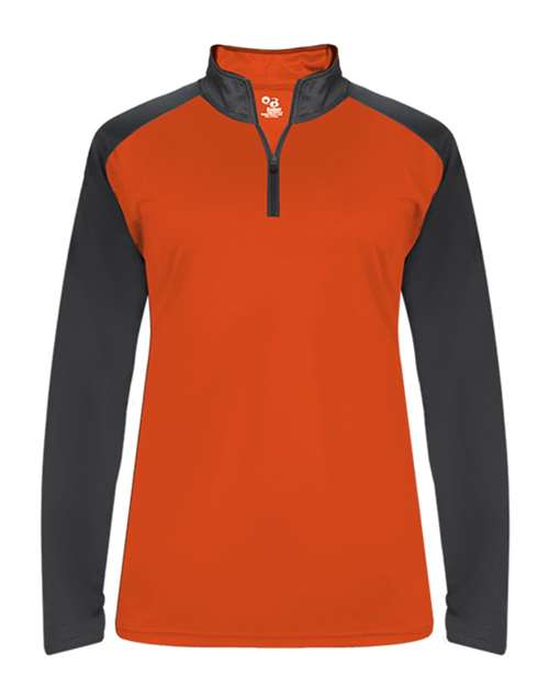 Ultimate SoftLock™ Women's Sport Quarter-Zip Pullover | USA Decoration