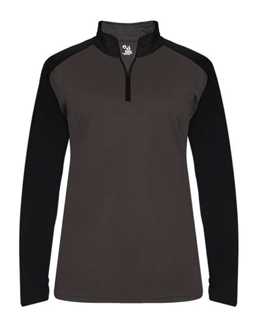 Ultimate SoftLock™ Women's Sport Quarter-Zip Pullover | USA Decoration
