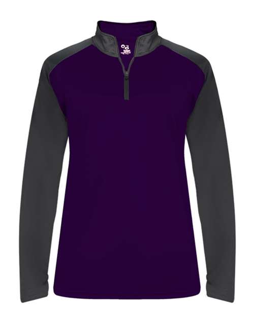 Ultimate SoftLock™ Women's Sport Quarter-Zip Pullover | USA Decoration