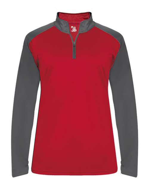 Ultimate SoftLock™ Women's Sport Quarter-Zip Pullover | USA Decoration