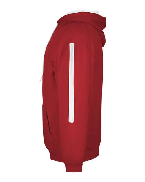 Sideline Fleece Hooded Sweatshirt | USA Decoration