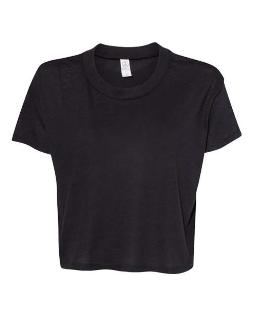 Women’s Vintage Jersey Headliner Crop Tee | USA Decoration