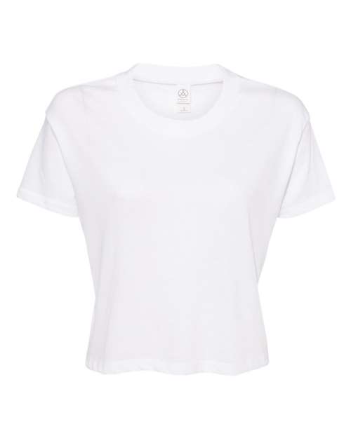 Women’s Vintage Jersey Headliner Crop Tee | USA Decoration