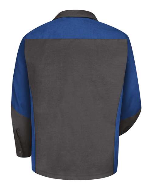 Long Sleeve Automotive Crew Shirt - Tall Sizes | USA Decoration