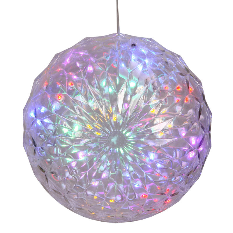 6" Crystal Balls LED Outdoor Novelty Light