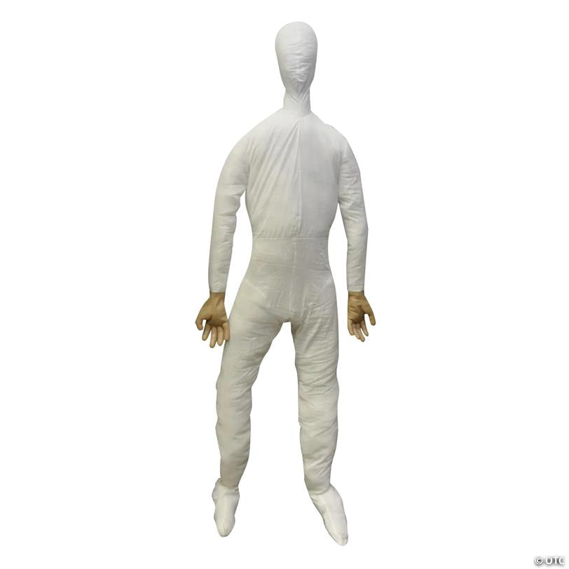 6 Ft. Life-Sized White Dummy with Hands Halloween Decoration